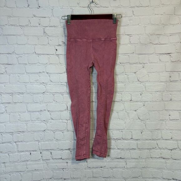 FP Movement by Free people Heathered Pink Seamless High-Waist Leggings - Picture 4 of 6